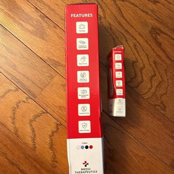 Medic therapeutics: UVC/LED sterilizer wand and travel UV wand. - Picture 2 of 4